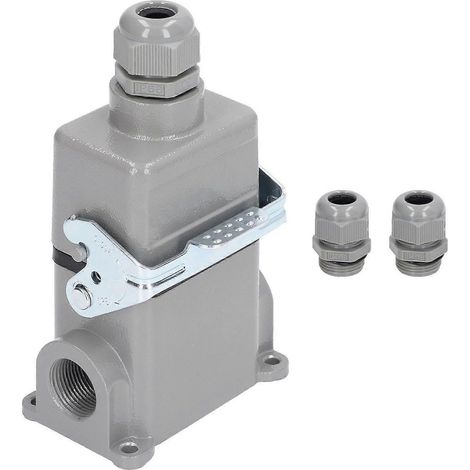 Rechteckiger Hochleistungs-Steckverbinder, IP65 wasserdicht, Industriestecker, 16 A, 500 V