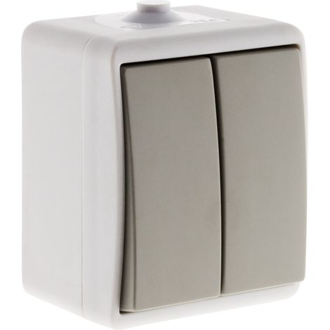 Double va et vient étanche IP54 - Zenitech