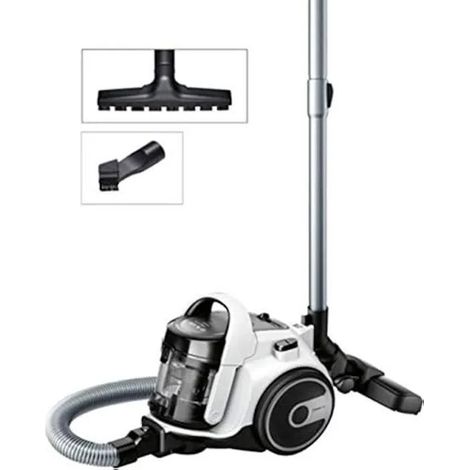 Bosch Serie 2 BGS05A222 Beutelloser Staubsauger Schwarz Weiß