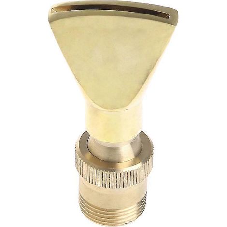Buse d'arrosage en forme d'éventail pour fontaine à ressort de bassin 1/2" DN15 3/4" DN20 (1/5)