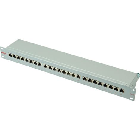 Roline Cat. 6 pannello di distribuzione grigio chiaro 24 porte (1/3)