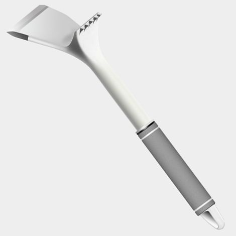 Grattoir à Glace pour Voiture - Efficace et sûr - en ABS de qualité supérieure - Accessoire de Voiture - Protège durablement (Gris)