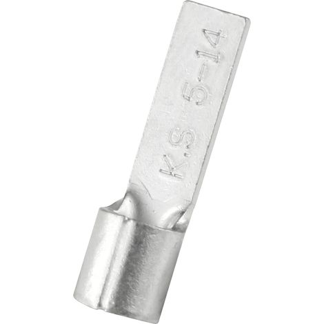 Cosse à sertir type languette, 4.5mm x 1mm 10AWG 6mm² 12AWG 4mm² (1/3)