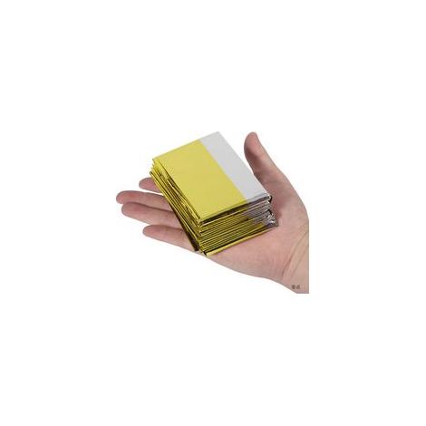 Couvertures Sauvetage, Couvertures Thermiques Survie Extérieure, Couverture de Survie Thermique Urgence, 5PCS Couverture de Survie d'urgence pour Premiers Secours, Randonnée, Camping et L'extérieur (1/5)