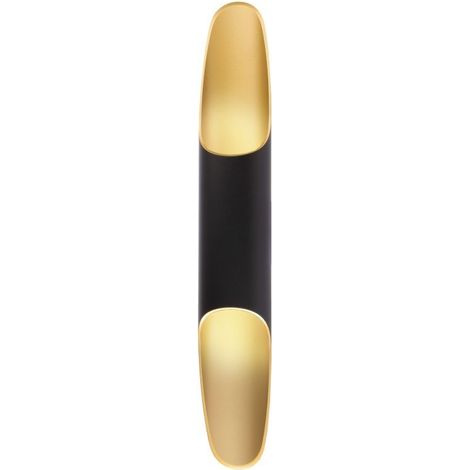 Applique interieure led noir et or - dekolight - apodis 500