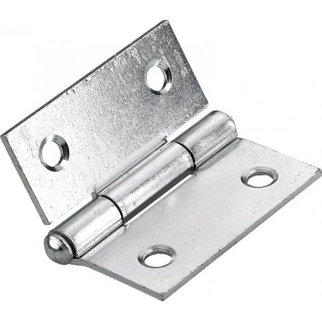 Set mit 2 universellen Stahl-Möbelscharnieren, HETTICH, 50 x 52 mm HETTICH