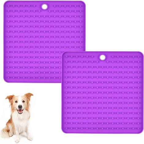 Tapis pour chien étanche en 2 pièces, parfait pour nourrir du yao (1/5)
