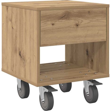 Maison Exclusive - Nachttisch Artisan-Eiche 40,5 x 40 x 48 cm Hol