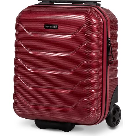 Maleta de cabina mini Wings CRAKE de 16" color rojo vino