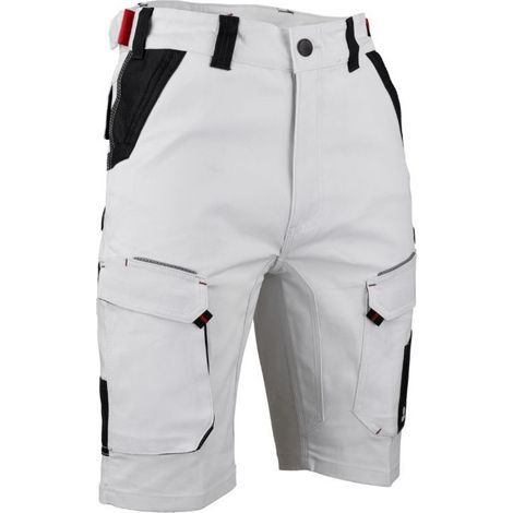 Bermuda paléo coton/poly gris/noir taille 38 - LMA LEBEURRE - 6165-38