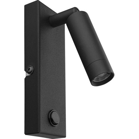 Tk-lighting ENZO 4484 Aplique de pared negro diseño depurado (1/4)