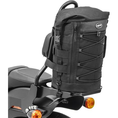 Sissybar-Tasche für Custom-Motorräder, Rolltasche hinten Craftride DB4