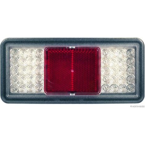HerthBuss modernes schwarzes Rücklicht LED wasserdicht IP68