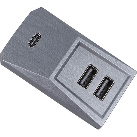 Hub USB multiport pour boîte à gants, station d'accueil voiture stable, remplacement Tesla Model 3 Y (1/5)