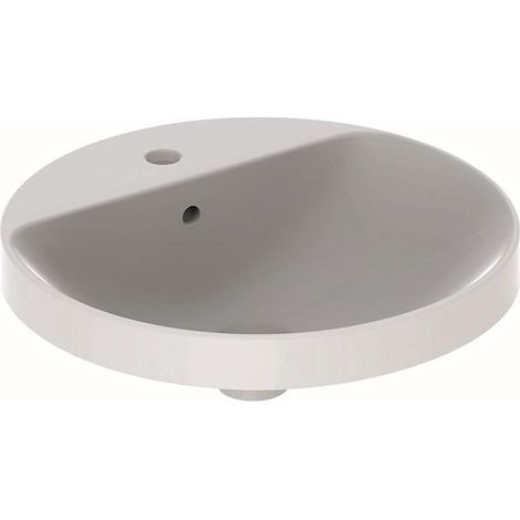 LAVABO A INCASSO SOPRAPIANO CPR ROTONDO Ø48 cm