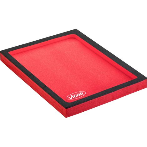 Vigor V5018 relleno de espuma roja tamaño M