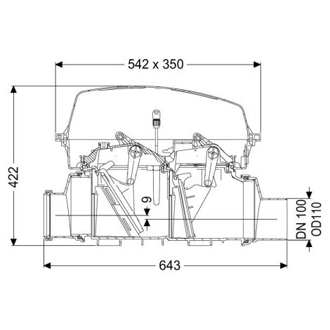 - Dispositif anti-retour Staufix FKA DN 100, exposé