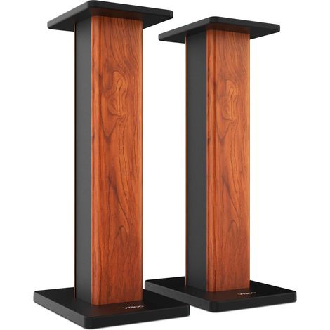 Paire de Pieds d'Enceintes - Hauteur 60 cm - Base Solide Anti-Vibration - Compatibilité Universelle Enceintes HiFi Stéréo et Home Cinéma - Pieds Antidérapants (1/5)