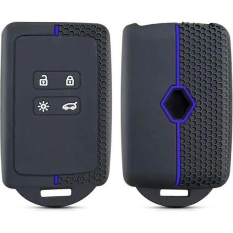 Coque de protection pour clé et carte Renault, compatible avec les modèles Clio 4, 5, Austral, Arkana, Captur, Megane, Zoe, Koleos (1/2)
