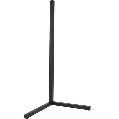 Lampe d'angle LED en fer et polycarbonate, facile à assembler, lumière blanche, sur pied, pour salon ou chambre. (1/5)