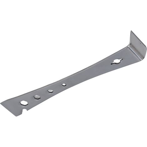 Pied de biche plat acier inoxydable renforcé outil grattoir métrique pour démontage modification auto (1/5)