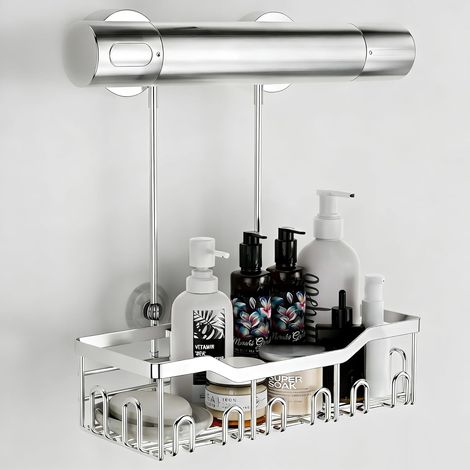 Étagère de Douche à Suspendre sans perçage - Support de shampooing pour Douche - Porte-Savon (1/5)