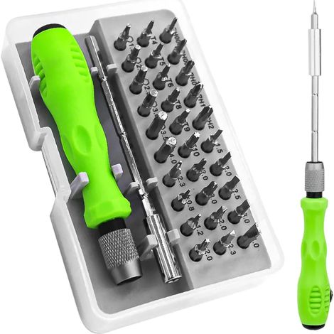 Mini juego de destornilladores de precisión de 32 piezas, punta Torx, kit de reparación de precisión para mecánica, juego de herramientas para ordenador portátil y teléfono móvil Retoo
