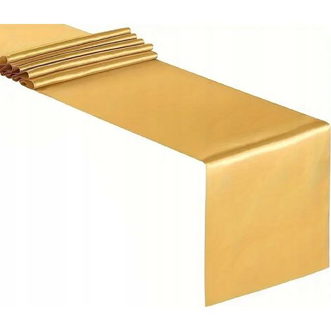 Raso liscio, oro, 36 cm x 9 m, 1 pz. (1/5)