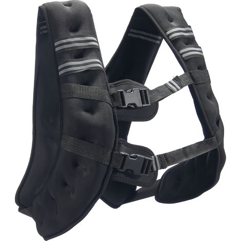 Mophorn Gewichtsweste von, 30 lbs. Reflektorstreifen. Verstellbare Schnalle für Männer und Frauen. Trainingsausrüstung für Krafttraining, Laufen, Fitness, Gewichtsabnahme.
