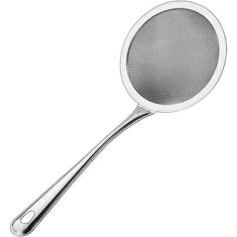 Passoire alimentaire 100 mailles, tamis ergonomique pour jus et riz, écumage (1/5)