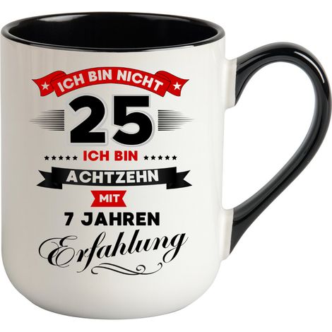 Taza divertida, regalo para un 25 cumpleaños (1/3)