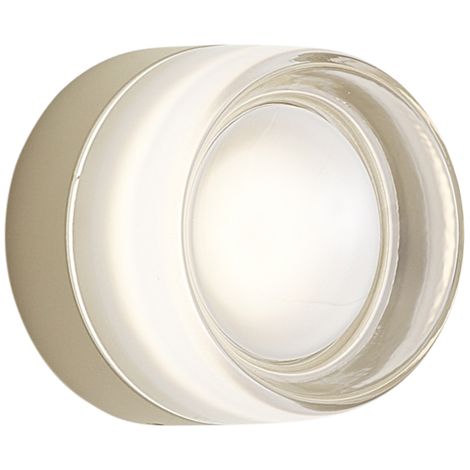 QAZQA Design Wall Lamp Beige with Opal Glass IP44 - Michele (1/5)