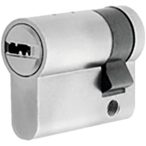 Demi cylindre T80-P à panneton indexable profil protégé 4 clés réversibles et carte de propriété 30 x 10 - TESA SA (1/2)