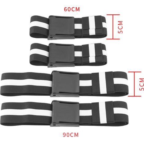 Bandes Élastiques Pour Fessiers - Résistance Réglable - Pour Entraînement Ciblé Des Fessiers Et Hanches - 1 Pièce (1/5)