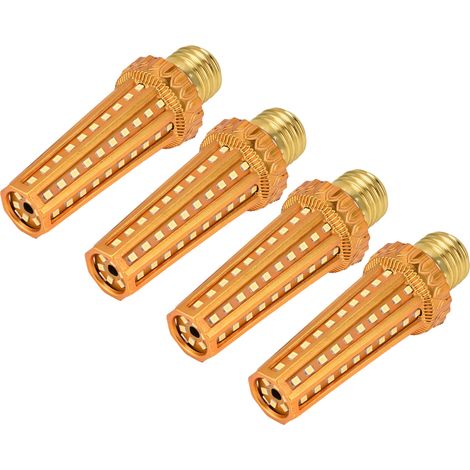 Lot de 4 ampoules LED E27 17W 3200LM type maïs pour une utilisation intérieure (entrepôt, sous-sol, atelier, etc.), lumière blanche pure (1/5)