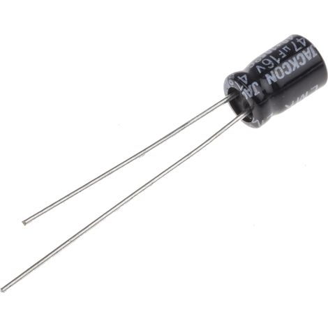 Condensateur RS PRO 47µF, 16V c.c.