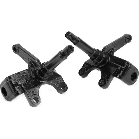 Jeu de 2 fusées de direction à angle droit pour ATV 110cc 150cc 200cc 250cc, pièces de remplacement en acier, accessoires de châssis robustes. (1/5)