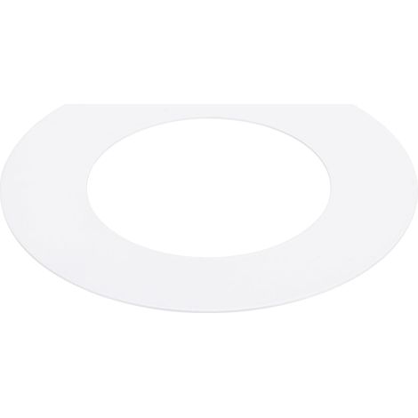 2.76" ID 4.53" OD Rings for Recessed Light, Bright White Trim Ring Lighting Fixture for Ceiling Wall Recessed Luminaires (1/5)