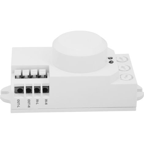 Capteur de mouvement micro-ondes LED TDL-1917, détection automatique 5,8 GHz, 0,07 W, AC85-250V, interrupteur intelligent sans fil (1/5)