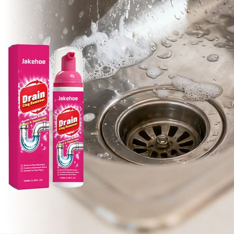 Rohrreiniger für Toiletten- und Küchenabflüsse, entfernt Flecken und Kalk, löst Fett und sorgt für ein sauberes und frisches Gefühl – 100 ml -- DTEKGAZ (1/5)