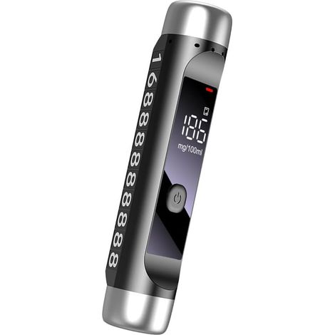 Etilometro a 2 livelli, analizzatore di alcol disponibile tramite USB  Display LCD digitale Hoge Nauwkeurigheid, rilevatore Adem