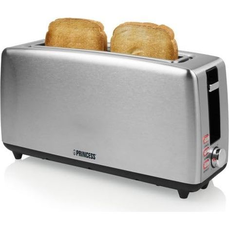 Tostadora Princess 142405 acero inoxidable 1000 vatios
