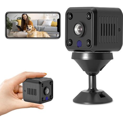 Intelligente Babyphone-Kamera – Kabellose 1080P HD-WLAN-Kamera mit Nachtsicht und Bewegungserkennung, Fernüberwachung für mehr Sicherheit in Ihrem Zuhause.