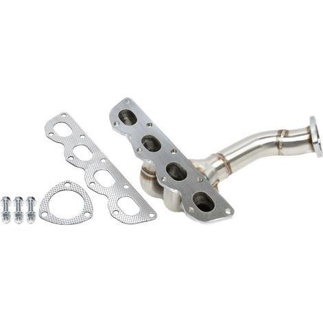 Collecteur d'echappement en inox pour Opel Astra H 1.6 16v, 1.8 16v de 2005 a 2009-42654443 (1/2)