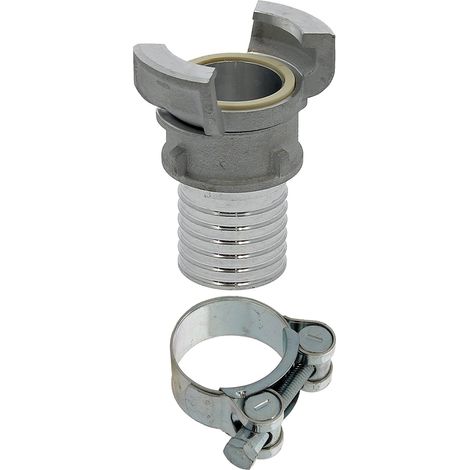 Conector simétrico guillemin, DN 32 x 35 mm, con abrazadera de torniquete