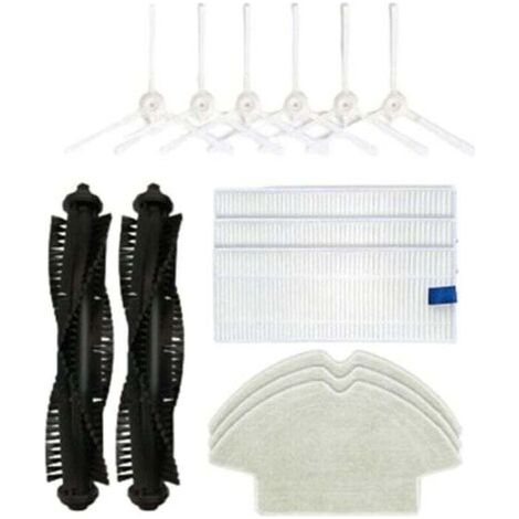 VURAHOME - Accessoire pour aspirateur robot Rowenta X-plorer série 75 RG7687, XU, Accessoire de rechange pour brosse à rouleau brosse latérale filtre compatible avec robot aspirateur Rowenta - (1/4)