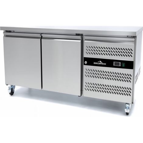 Table réfrigérée pâtissier Tropicalisée 2 portes PREMIUM - GOLDINOX (1/4)