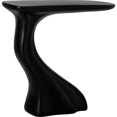 Recibidor de madera y metal negro 98x26x85h cm (1/5)