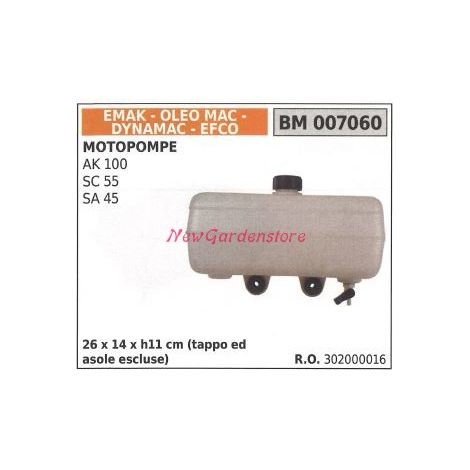 Serbatoio carburante EMAK motore motopompa AK 100 SC 55 45 007060