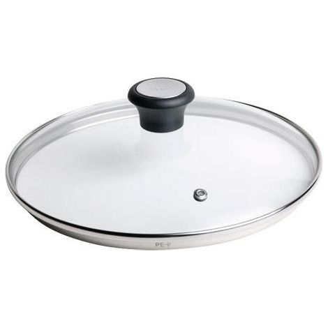 Tefal 28097812 Tapa de cacerola de vidrio 30 cm negro turquesa
